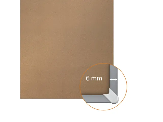 Prikbord Nobo Impression Pro widescreen 50x89cm kurk