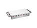 Schotelwarmer 2 pits RVS_ALUM.