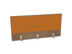 opzetpaneel,v. bureau,aanbouw achter,B 1200mm,NT-cherry,BN3005-geel