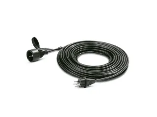 Verlengkabel,v. stof-/waterzuiger,kabel 20m,stekker geaarde stekker - 2