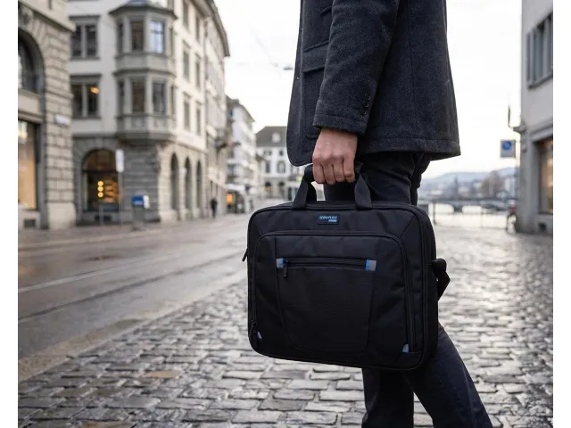 laptoptas Zurich 12 l 15,6 inch zwart