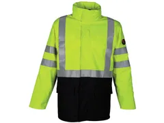 Parka HAVEP 4001 Jaune fluo/Bleu marine Taille L