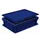 Oplegdeksel Voor Euronorm Stapelkrat Lxb 400X300Mm Blauw