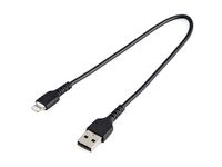Premium USB-C naar Lightning Kabel 30cm Zwart