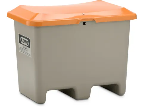 strooigoedbak,200l,HxBxD 690x890x600mm,GVK,grijs,deksel oranje