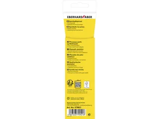 Penselenset Eberhard Faber synthetisch maat 4-6-8-12 - 3