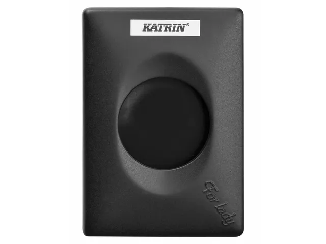 Damesverbandzakdispenser Katrin zwart 92247