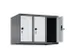 opzetkast,v. locker,3vak.,vak B 250mm,HxBxD 500x750x500mm,vleugeldeur