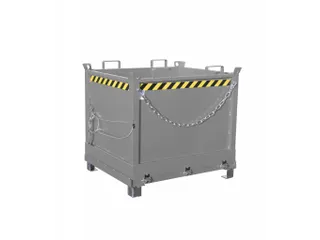klapbodemcontainer,HxLxB 1160x1000x1200mm,1m³,hijsogen,vorksloffen - 1