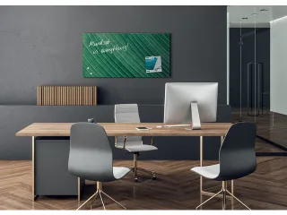 Glasmagneetbord Sigel mat PALM LEAFS 91x46cm - 6