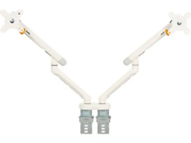 BNEBFDW BakkerElkhuizen Flexible monitorarm 10kg dubbel 17-35 inch wit