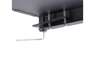 Metalen Bureaublad met Klembevestiging voor Hoek- en L-Vormige Bureaus - 8