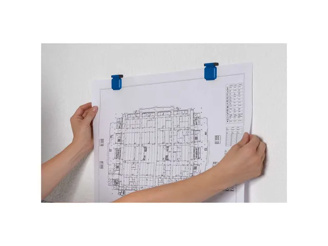Klemboy MAUL Magnetisch Zelfklevend Blauw