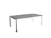 In hoogte verstelbaar bureau,HxBxD 720-840x2000x1000mm,MS-donkergrijs