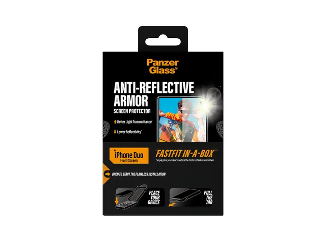 PanzerGlass Anti-reflective Armor Front Screen Protector iPhone Duo