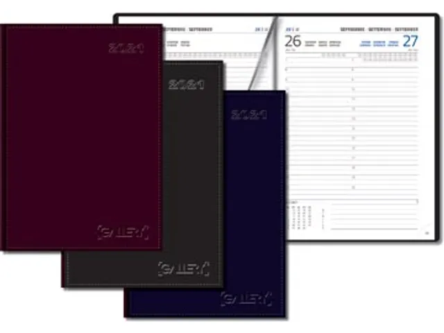 agenda Businesstimer, geassorteerde kleuren, 2021