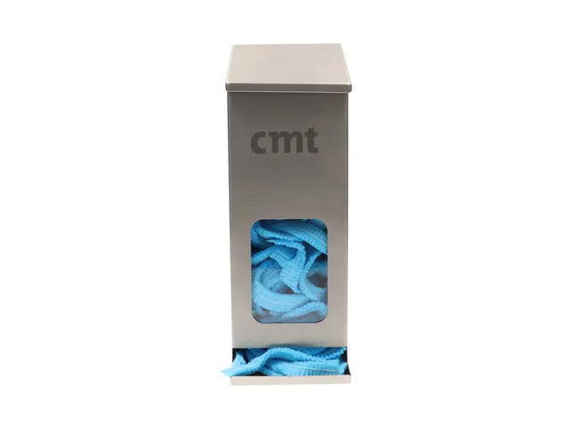Haarnet CMT clip non-woven L 53cm PP blauw 100 stuks