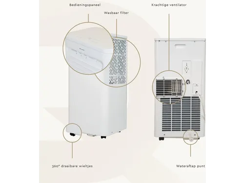 Airconditioning BRASQ MAC9000 9000 BTU wit