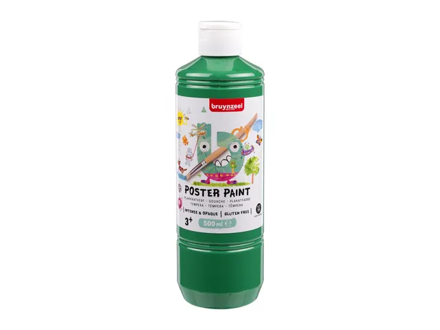 Plakkaatverf Bruynzeel groen fles à 500ml