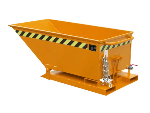 Kiepbak voor spaanders,HxLxB 530x1375x670mm,0,25m³,draagverm. 300kg