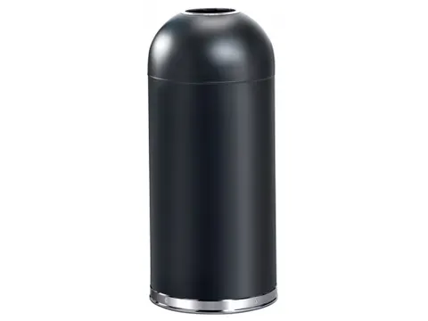 Afvalbak Open Top 55 Liter Zwart