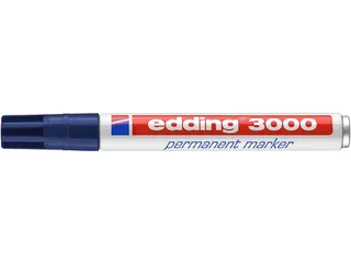 Viltstift edding 3000 rond 1.5-3mm staalblauw - 3