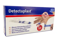 Detectaplast 8147 Pleister waterafstotend blauw 120x20mm 100 Stuks