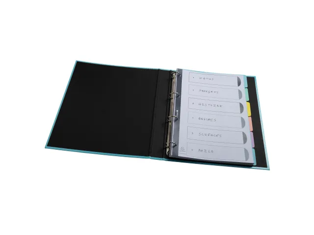 Tabbladen A4 6T glan skarton 400g AQUAREL