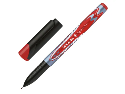 Fineliner Schneider Topliner 911 Rood 0.4mm