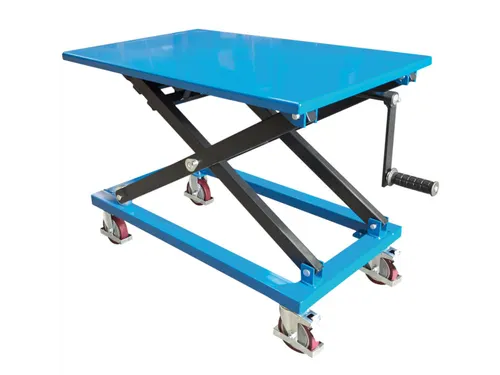 Mobiele heftafel met spindel,draagverm. 350kg,platform LxB 950x600mm