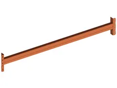 Lengtetraversen,v. palletstelling,L 2225mm,veldlast 7561kg