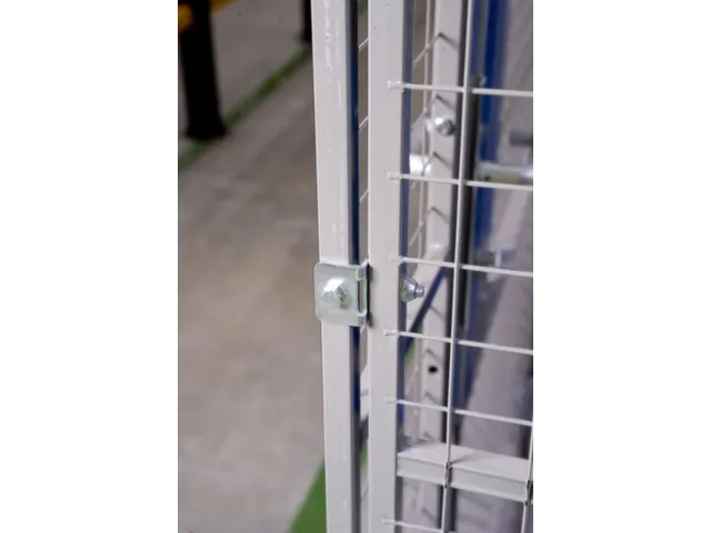 Raccord D'angle Pour Système De Cloisons Grillagées Matériel De Fix