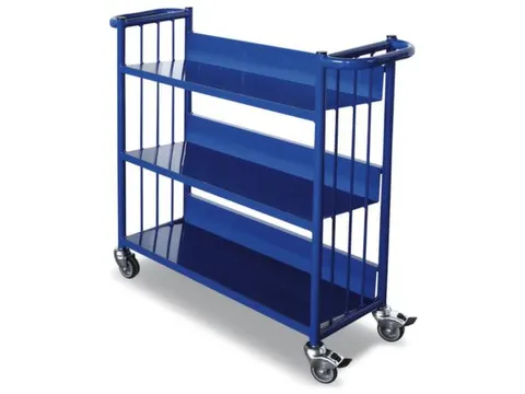 Boeken- En Dossierwagen Draagvermogen 150kg 3 Etages