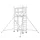 rolsteiger,reik H 4,27m,steiger H 3,49m,1platform(s),1luik