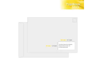 Etiketten universele labels A4 permanent 105x48mm Wit 1200 stuks - 4