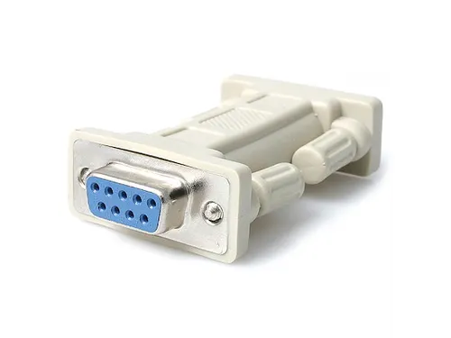 DB9 RS232 Seriële Nulmodem Adapter - F/F