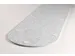 Akoestische PET-vilt ovale stroken lichtgrijs 30x120cm 6 stuks