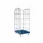 rolcontainer,draagverm. 500kg,HxLxB 1640x815x682mm,nuttige H 1460mm