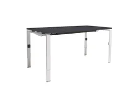 Bureau Linesto N4 hoogte instelbaar 180x80cm houtprint schaduw wit