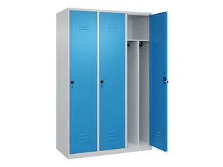 locker voor scheiding van kleding,HxBxD 1850x1200x500mm,3vak - 2