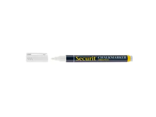Krijtstift Securit SMA-100 rond wit 1-2mm blister à 4 stuks - 6