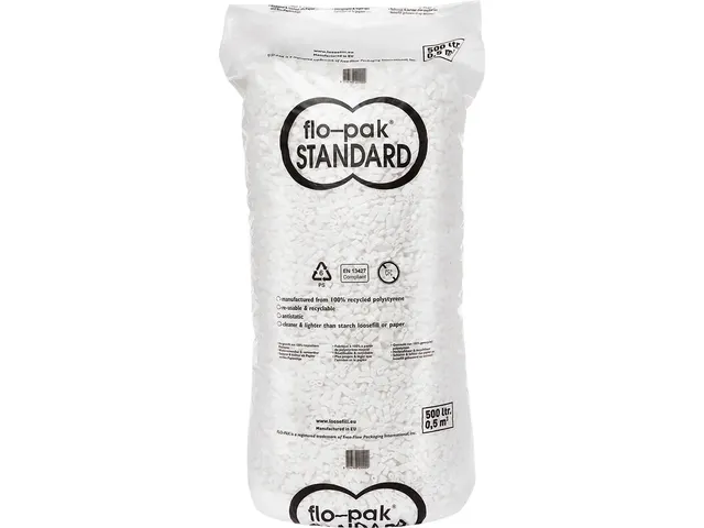 Opvulchips Flo-Pak Shape V Wit 500 Liter
