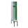 locker met bank,HxBxD 2120x300x815mm,1vak,vak B 300mm,draaigrendel