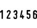 Trodat Nummerstempel Printy 4846 Zwart - 1