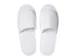 Hotelslipper met open neus Wit 100 paar met papieren wikkel