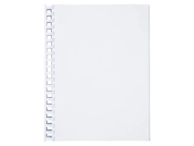 Bindrug GBC 25mm 21rings A4 wit 50stuks