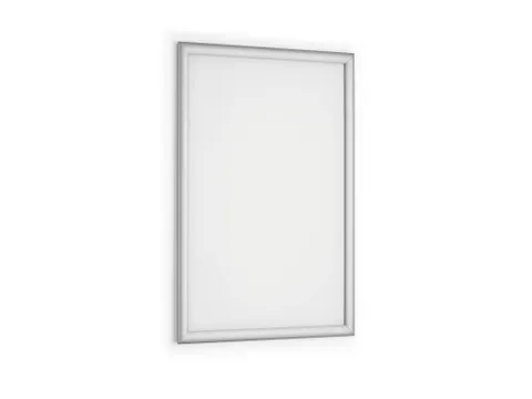 Kliklijst aluminium A2 Zilver Zelfklevend + Schroevenset