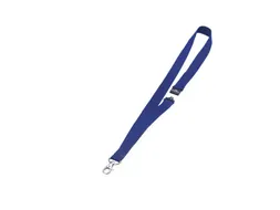 Textielkoord Donkerblauw met veiligheidssluiting