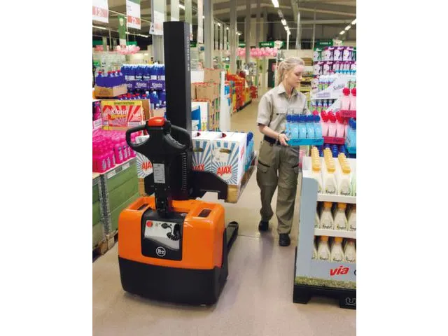 Chariot De Levage électrique Bt Force 1t Fourche L 1150mm H De Levage