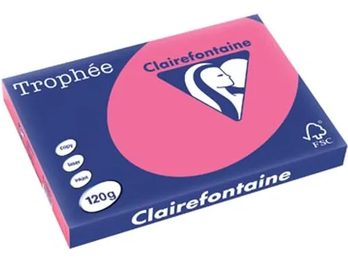 Trophée Intens gekleurd papier A3 120 gram 250vel Fuchsia